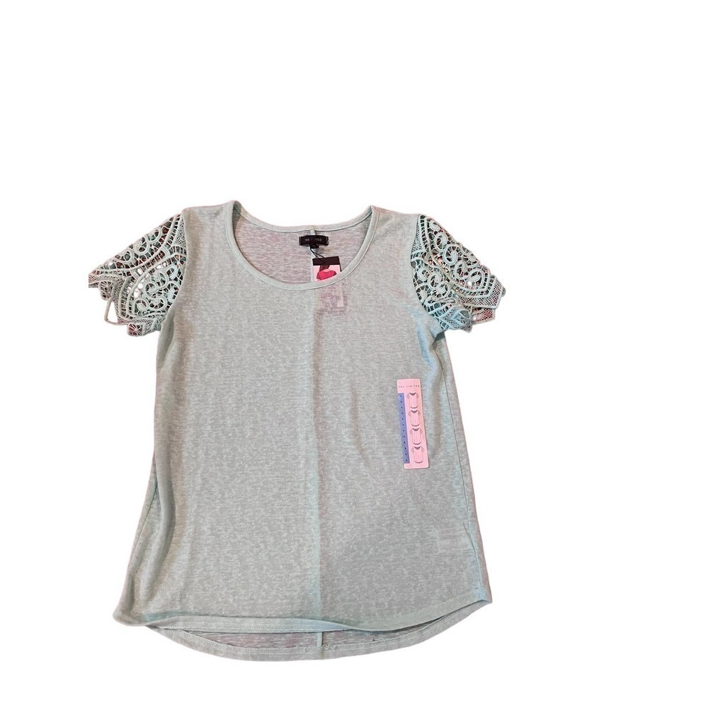NWT The limited teal Lace top sz Large
